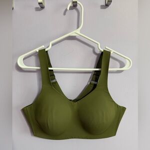 Knix Catalyst Sports Bra, Olive, Size XL